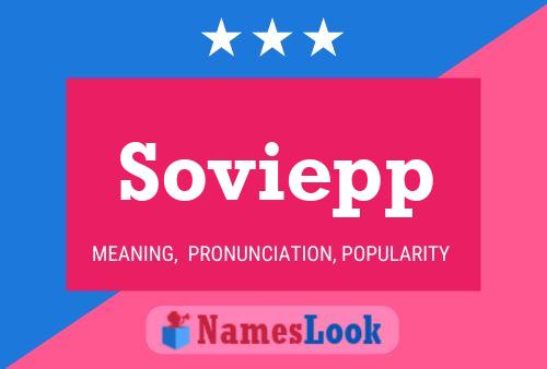 Soviepp Name Poster