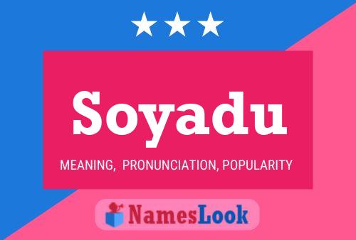 Soyadu Name Poster