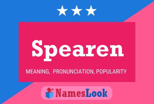 Spearen Name Poster