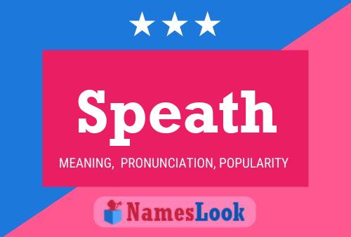 Speath Name Poster