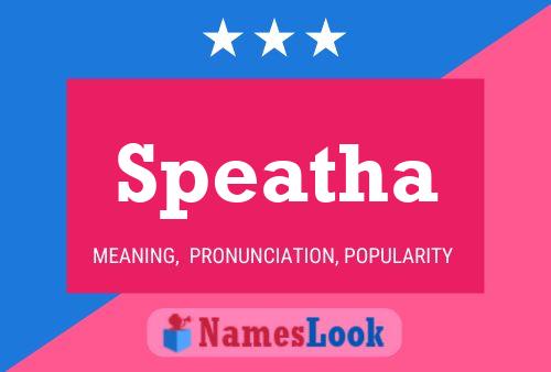 Speatha Name Poster