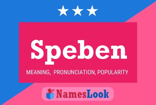 Speben Name Poster