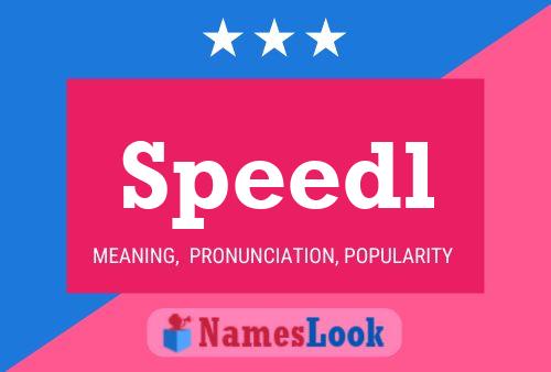 Speedl Name Poster