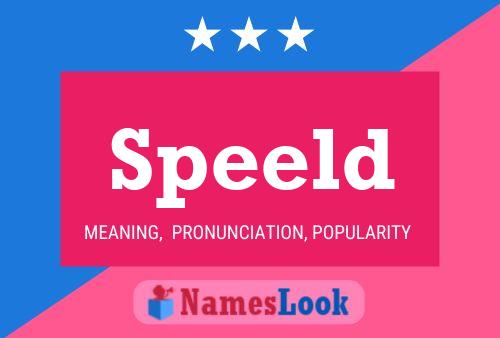 Speeld Name Poster