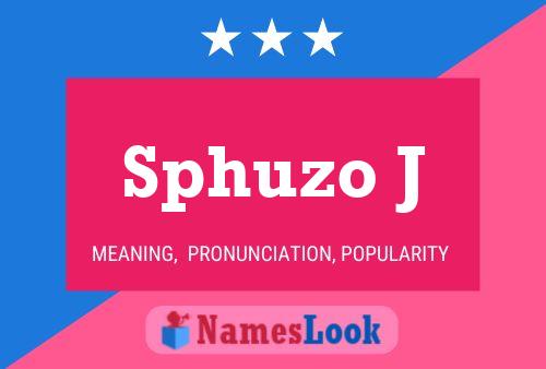 Sphuzo J Name Poster