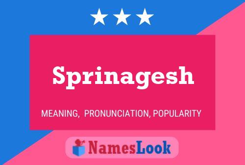 Sprinagesh Name Poster