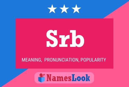 Srb Name Poster