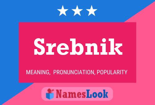 Srebnik Name Poster