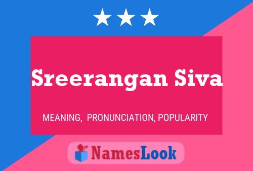 Sreerangan Siva Name Poster