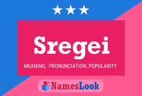 Sregei Name Poster