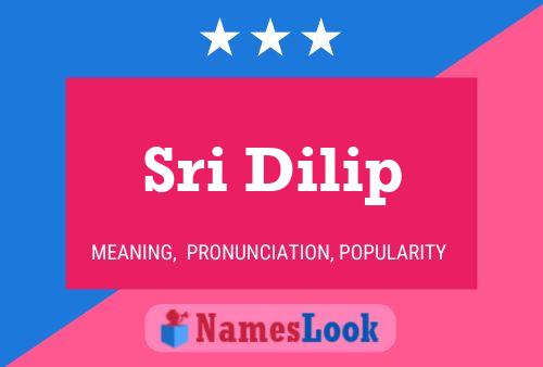 Sri Dilip Name Poster