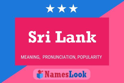 Sri Lank Name Poster