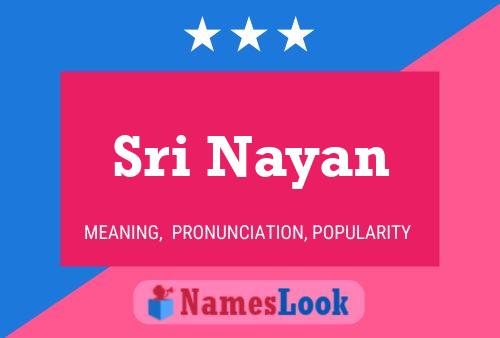 Sri Nayan Name Poster