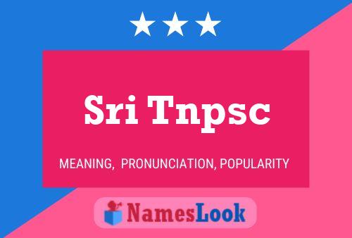 Sri Tnpsc Name Poster