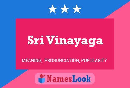 Sri Vinayaga Name Poster