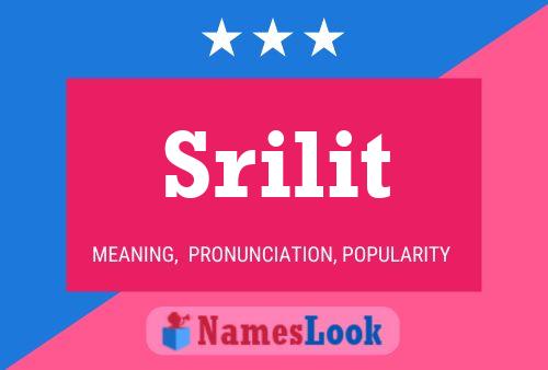 Srilit Name Poster