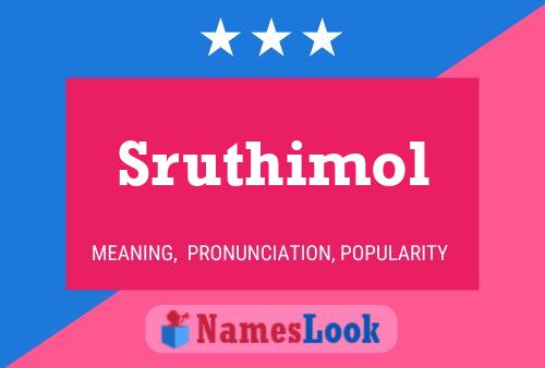 Sruthimol Name Poster