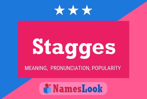 Stagges Name Poster