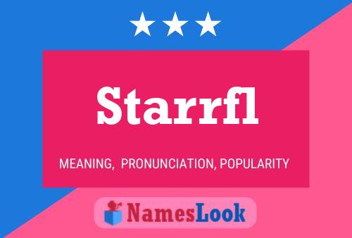 Starrfl Name Poster