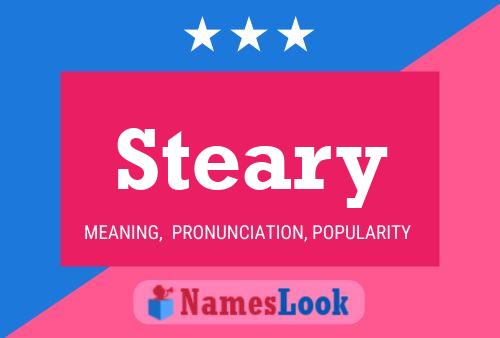 Steary Name Poster