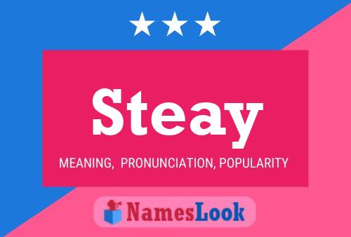 Steay Name Poster