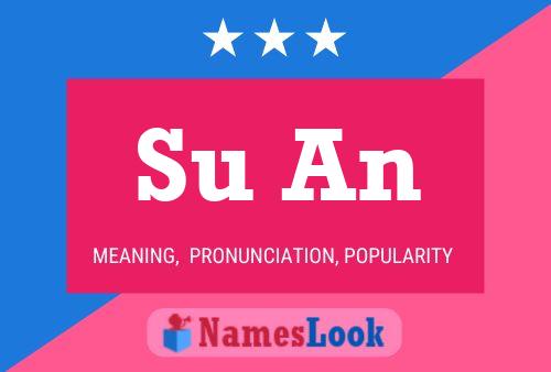 Su An Name Poster