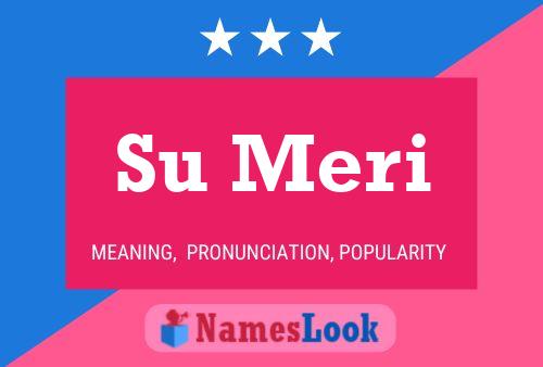 Su Meri Name Poster