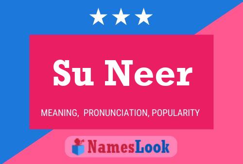 Su Neer Name Poster