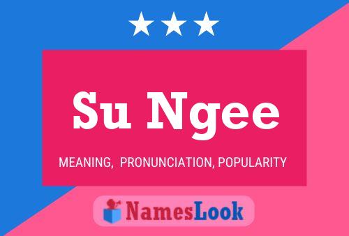 Su Ngee Name Poster