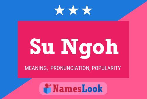 Su Ngoh Name Poster