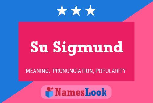 Su Sigmund Name Poster