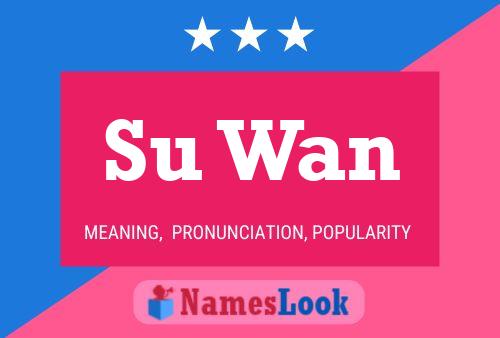 Su Wan Name Poster