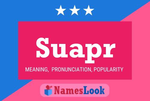 Suapr Name Poster