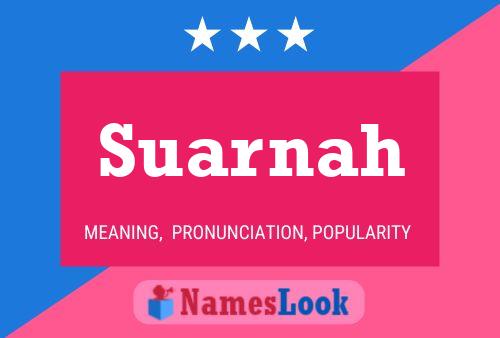 Suarnah Name Poster