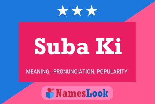 Suba Ki Name Poster