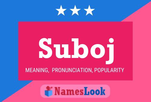 Suboj Name Poster