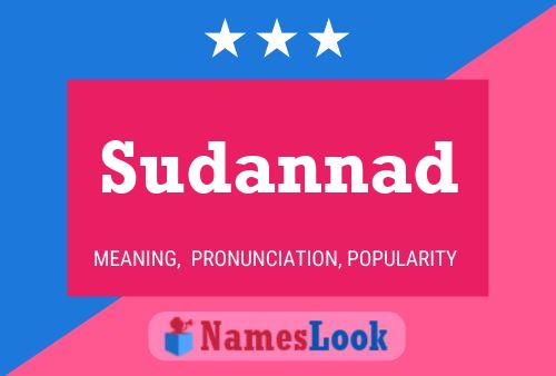 Sudannad Name Poster