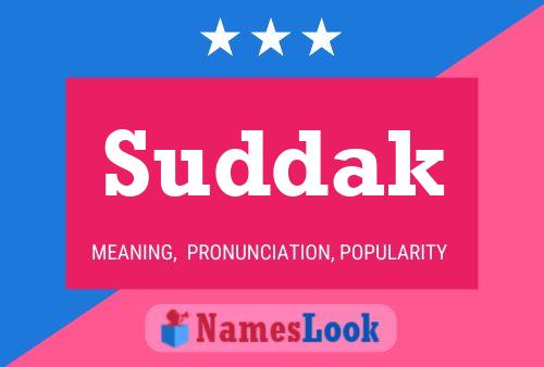 Suddak Name Poster