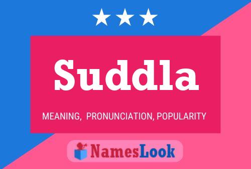 Suddla Name Poster