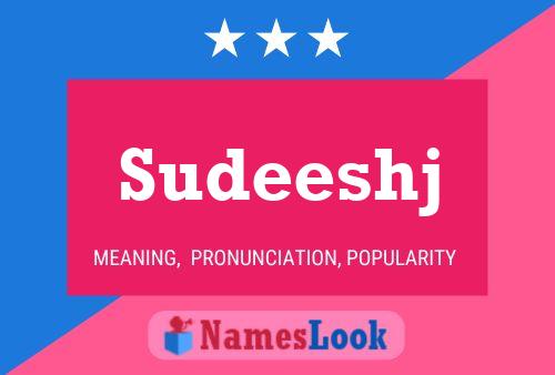 Sudeeshj Name Poster