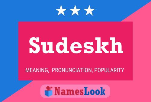 Sudeskh Name Poster