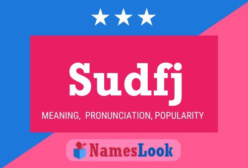 Sudfj Name Poster