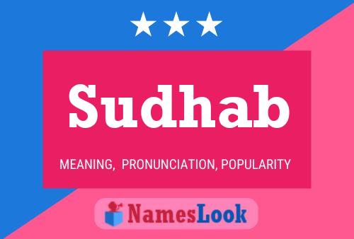 Sudhab Name Poster