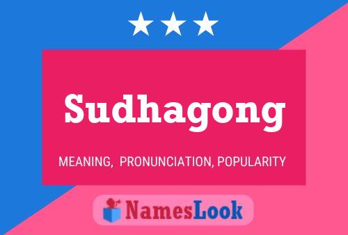 Sudhagong Name Poster