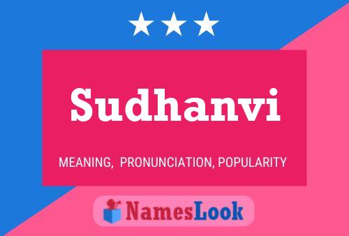 Sudhanvi Name Poster