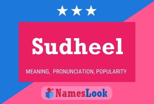 Sudheel Name Poster