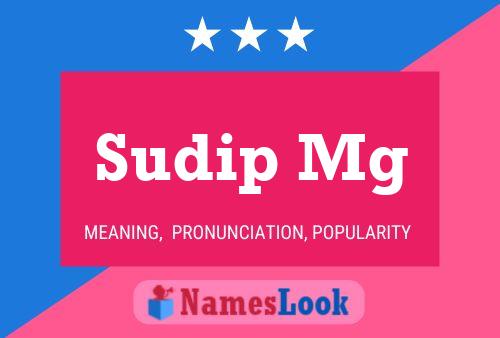 Sudip Mg Name Poster