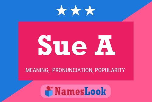 Sue A Name Poster