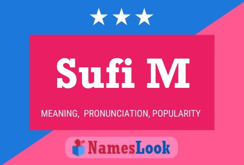 Sufi M Name Poster