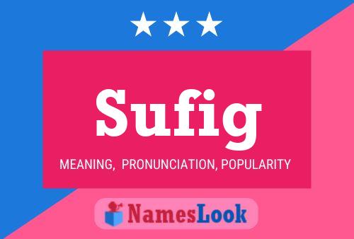 Sufig Name Poster